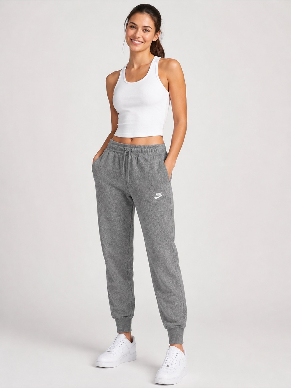 Nike Gray Jogger Sweatpants – Size SP